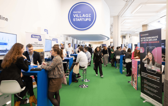 Le focus sur le village des startups